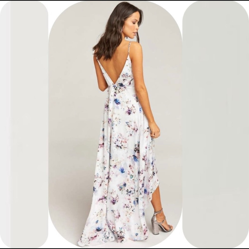 Show Me Your Mumu Mariah Wrap Dress Bouquet Beauty